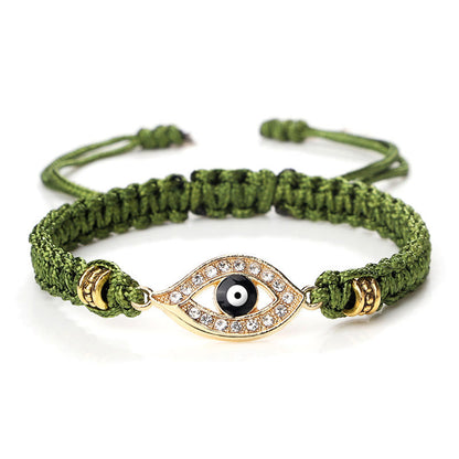 MythStone Evil Eye Keep Away Evil Spirits String Bracelet