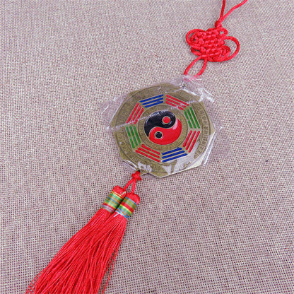 Mythstone Feng Shui Bagua Map Chinese Knotting Harmony Energy Map Mirror