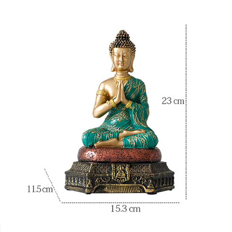 Mythstone Buddha Compassion Resin Statue Decoration