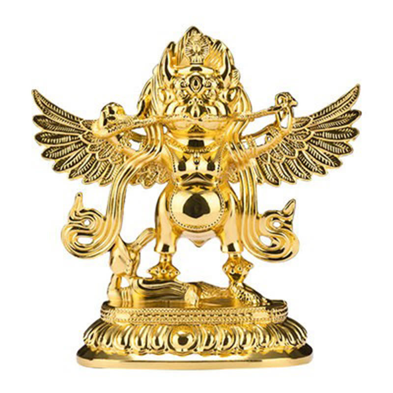 Mythstone Tibet Garuda Bird Alloy Keep Evil Spirits Away Home Decoration