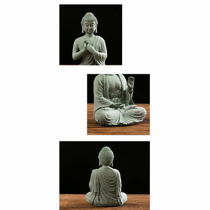 Mythstone Tibetan Meditation Contemplation Buddha Serenity Compassion Statue Figurine Decoration