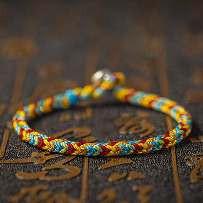 Mythstones "May you be good fortune and success" Lucky Multicolored Bracelet