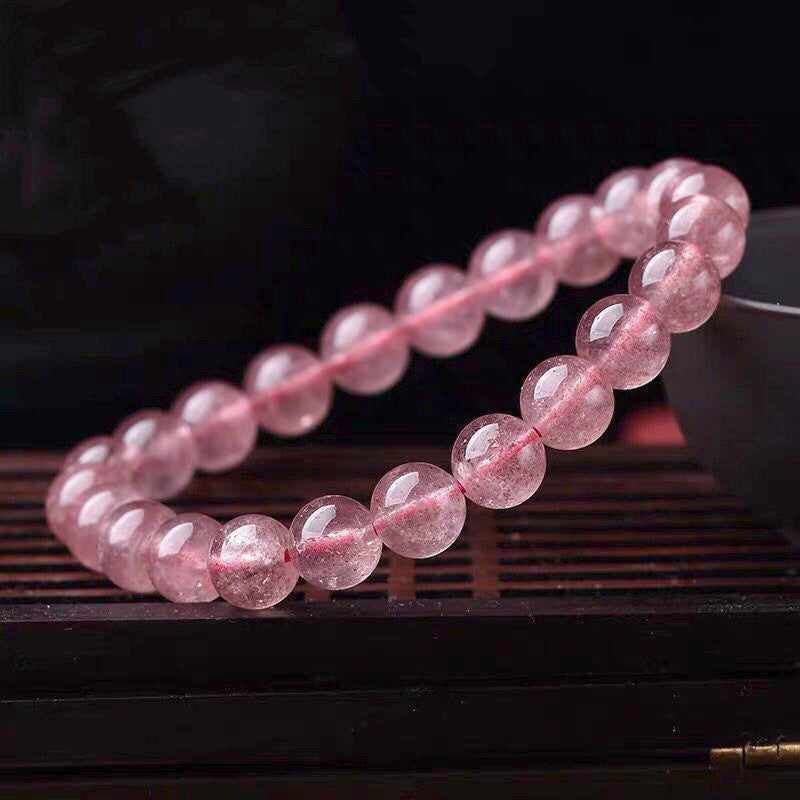 Mythstone Natural Rose Quartz Love Caring Bracelet