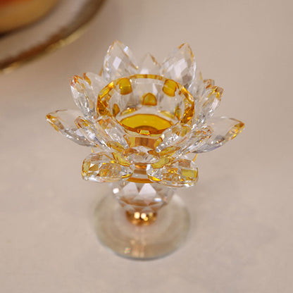 Mythstone Tibetan Lotus Candlestick Ornament