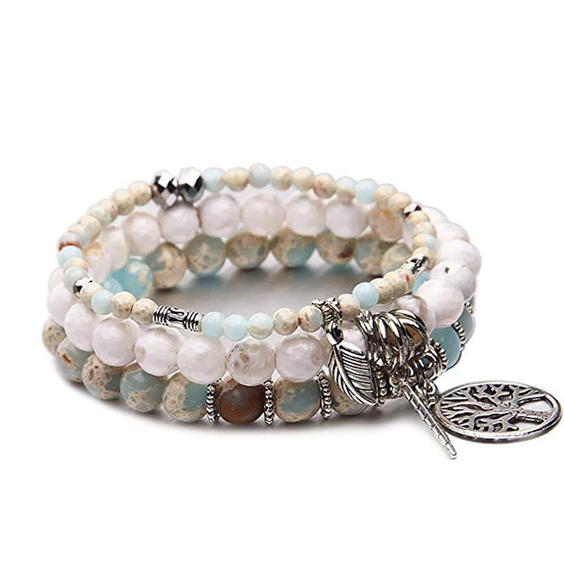 Mythstone Tree Of Life Turquoise Balance Bracelet