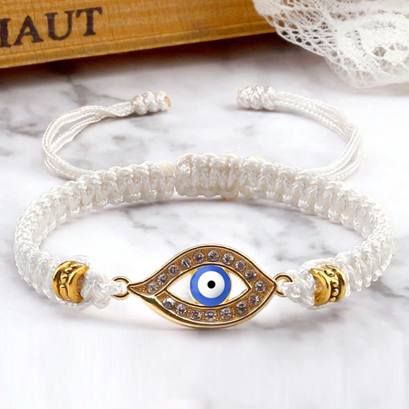 MythStone Evil Eye Keep Away Evil Spirits String Bracelet