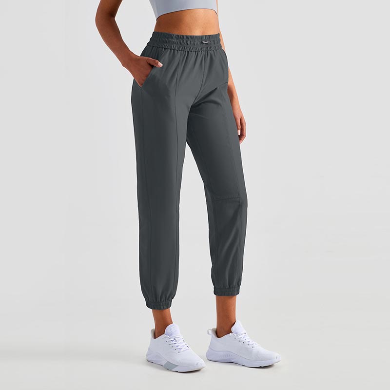 Pantalones deportivos de yoga y fitness de cintura alta Mythstone con bolsillos 