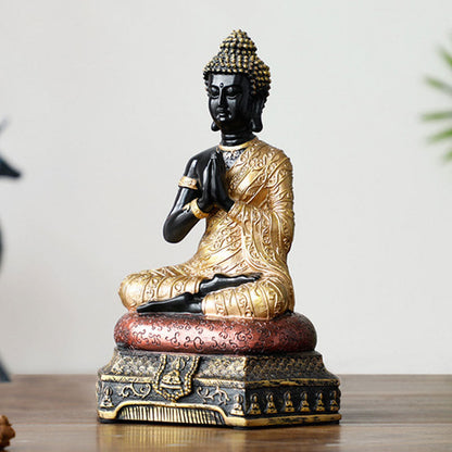 Mythstone Buddha Compassion Resin Statue Decoration