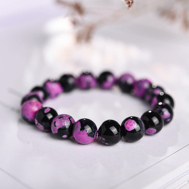 Mythstone Various Agate Black Onyx Protection Bracelet