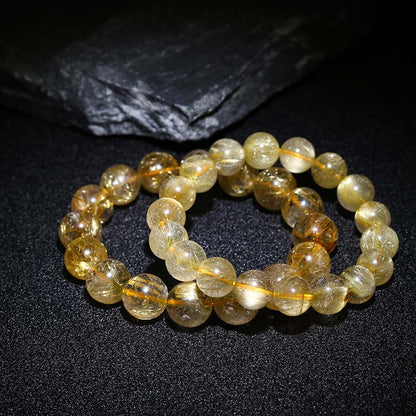 Natural Citrine Happiness Blessing Bracelet