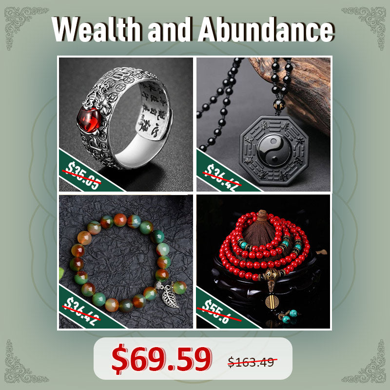 Mythstone Gain Unexpected Wealth and Abundance Gift Set