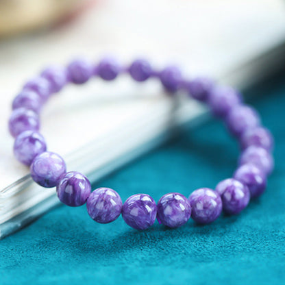 Mythstone Amethyst Crystal Positive Transformation Bracelet