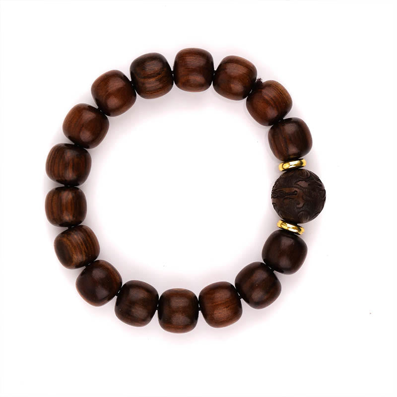 Mythstone Natural Rosewood Compassion Bracelet