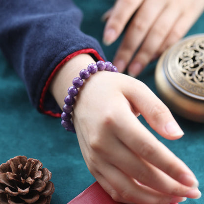 Mythstone Amethyst Crystal Positive Transformation Bracelet