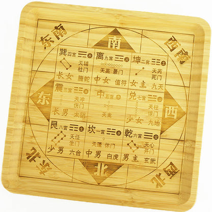 Mythstone Feng Shui Bamboo Bagua Map Harmony Energy Map