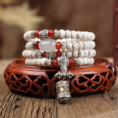 Mythstone Tibetan Bodhi Seed Handcraft Mala Wisdom Bracelet