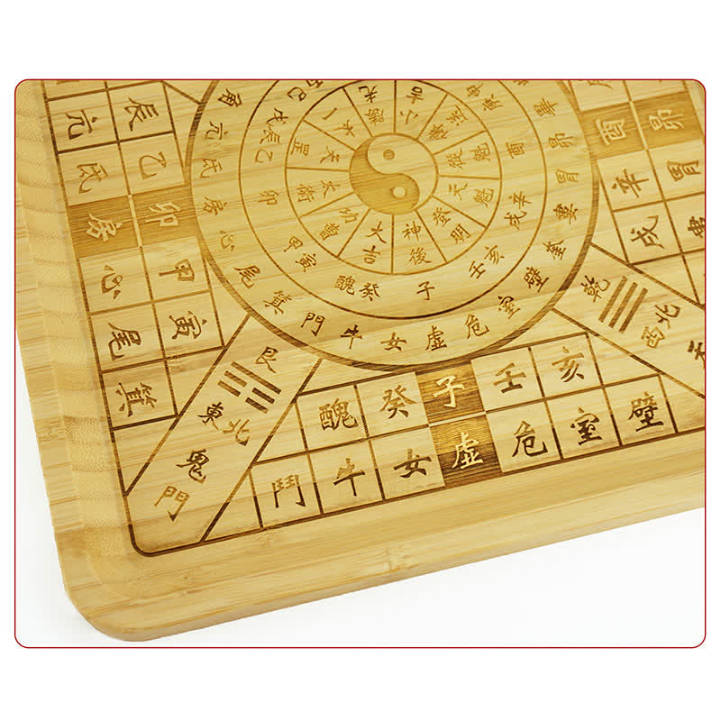 Mythstone Feng Shui Bamboo Bagua Map Harmony Energy Map