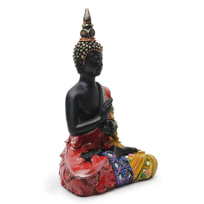 Mythstone Thai Buddha Serenity Resin Statue Decoration