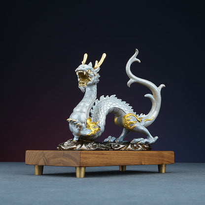 Mythstone Year Of The Dragon Copper Success Home Decoration