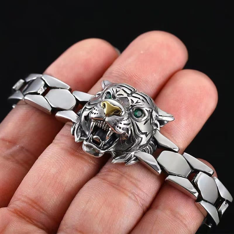 Mythstone Tiger Head Design Healing Bracelet