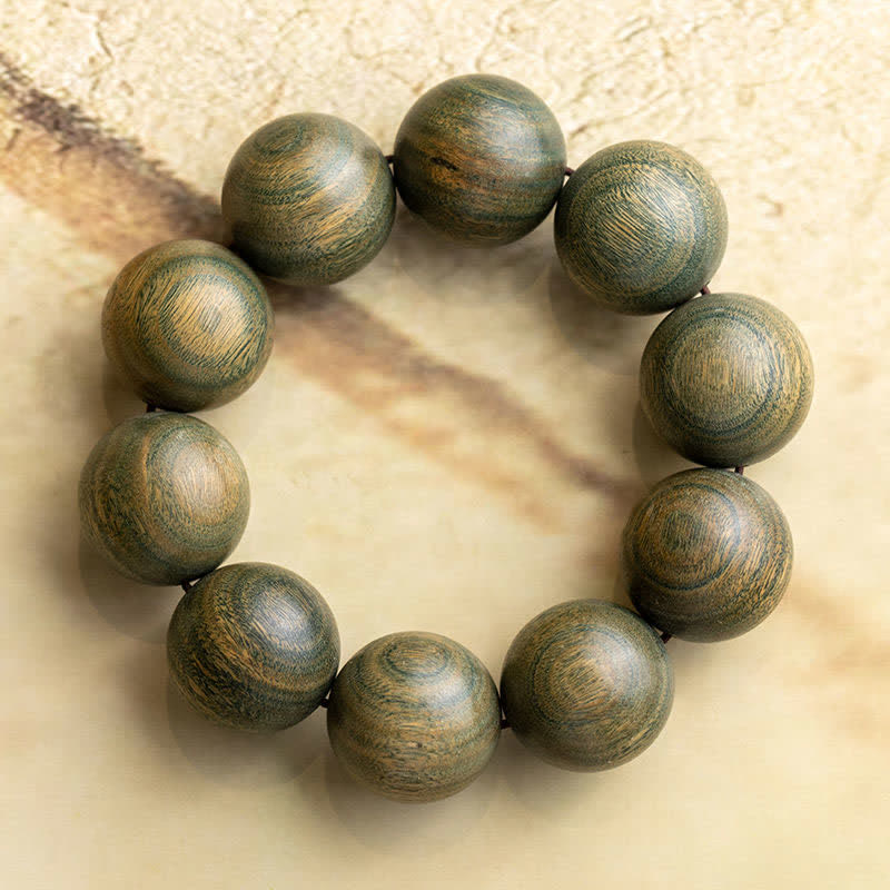 Mythstone Tibetan Green Sandalwood Soothing Cure Bracelet