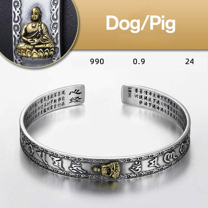 Chinese Zodiac Natal Buddha Protection Bracelet