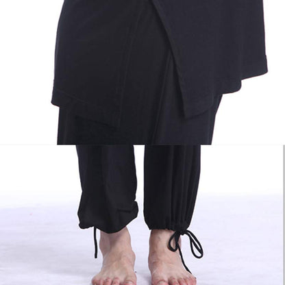 Conjunto de ropa para hombre para practicar yoga, tai chi, meditación y oración espiritual con Mythstone