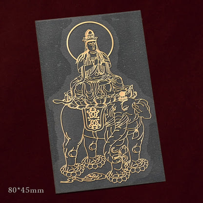 Mythstone 12 Chinese Zodiac Blessing Wealth Fortune Phone Sticker