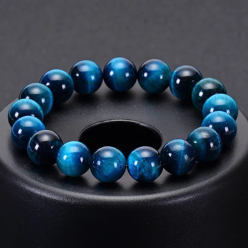 Mythstone Blue Tiger Eye Protection Bracelet