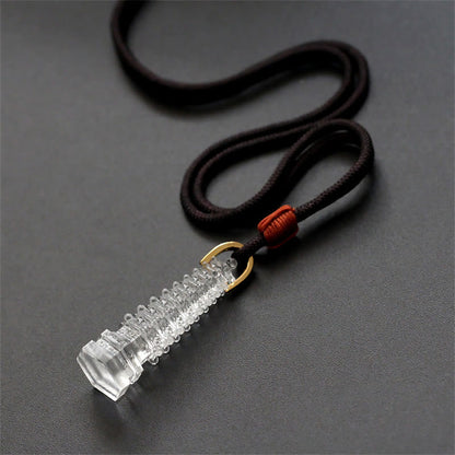 Mythstone Liuli Ancient Pagoda Wisdom Necklace