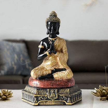 Mythstone Buddha Compassion Resin Statue Decoration