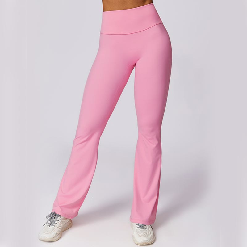 Pantalones acampanados de cintura alta Mythstone para deportes, fitness y yoga 