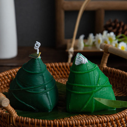 Mythstone Dragon Boat Festival Zongzi Pattern Scented Candle Gift For Family Friends