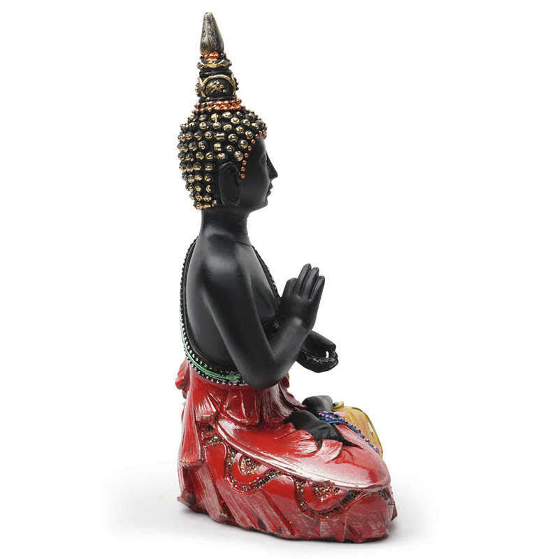 Mythstone Thai Buddha Serenity Resin Statue Decoration