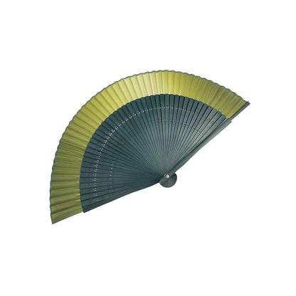 Mythstone Gradient Handheld Bamboo Folding Fan