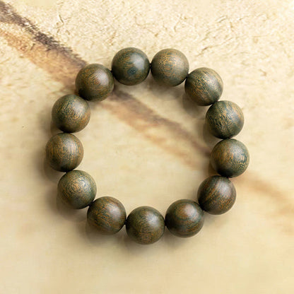 Mythstone Tibetan Green Sandalwood Soothing Cure Bracelet