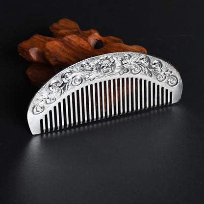 Mythstone Lucky Dragon Phoenix Protection Strength Comb