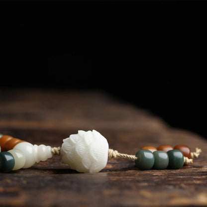 Mythstone Bodhi Lotus Mala Harmony Necklace Bracelet