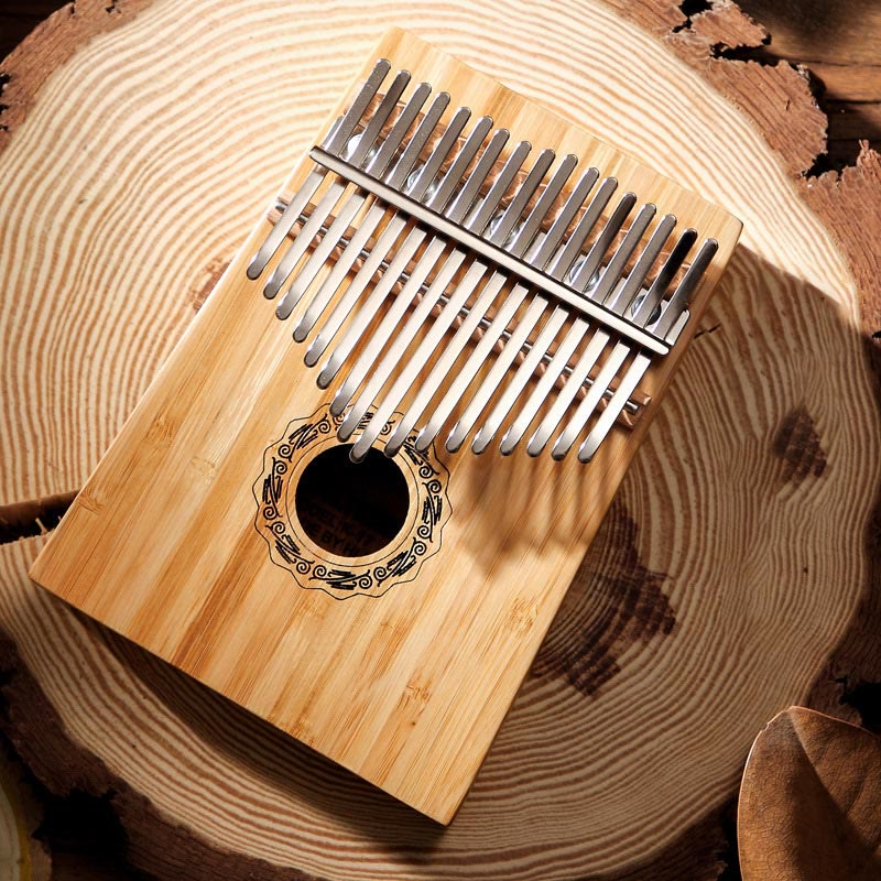 Mythstone Kalimba 17 Keys Thumb Piano Mahogany Wood Acacia Walnut Portable Finger Piano