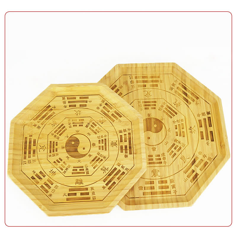 Mythstone Feng Shui Bamboo Bagua Map Harmony Energy Map