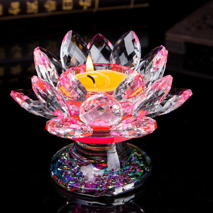 Mythstone Tibetan Lotus Candlestick Ornament