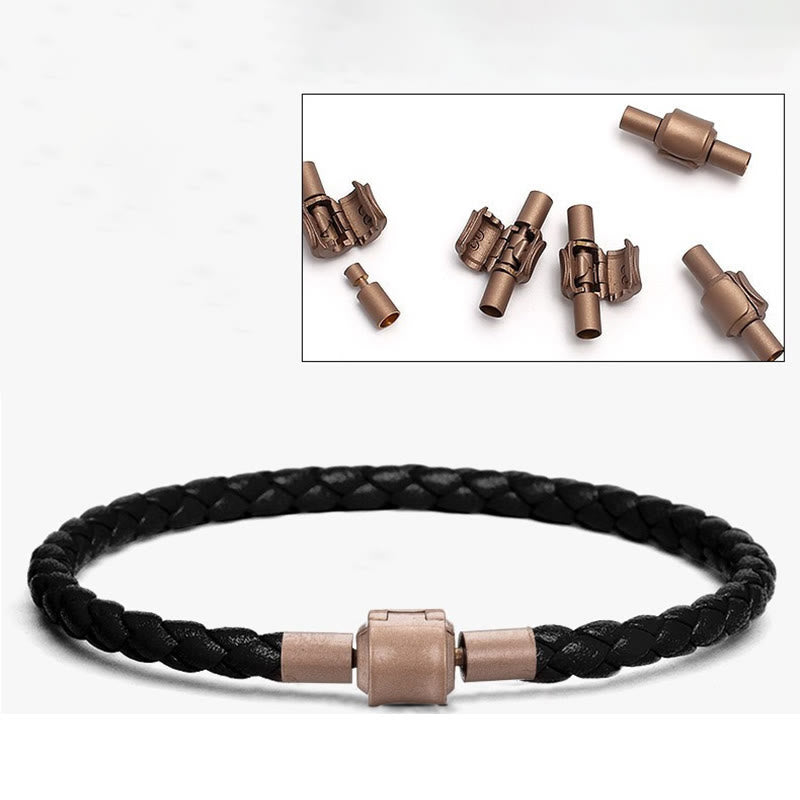 Mythstone Vintage Leather Rope Luck Braid String Bracelet