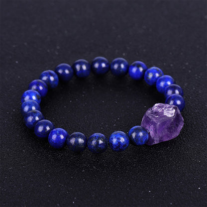 Pulsera de protección con piedra de ojo de tigre tibetano Mythstone