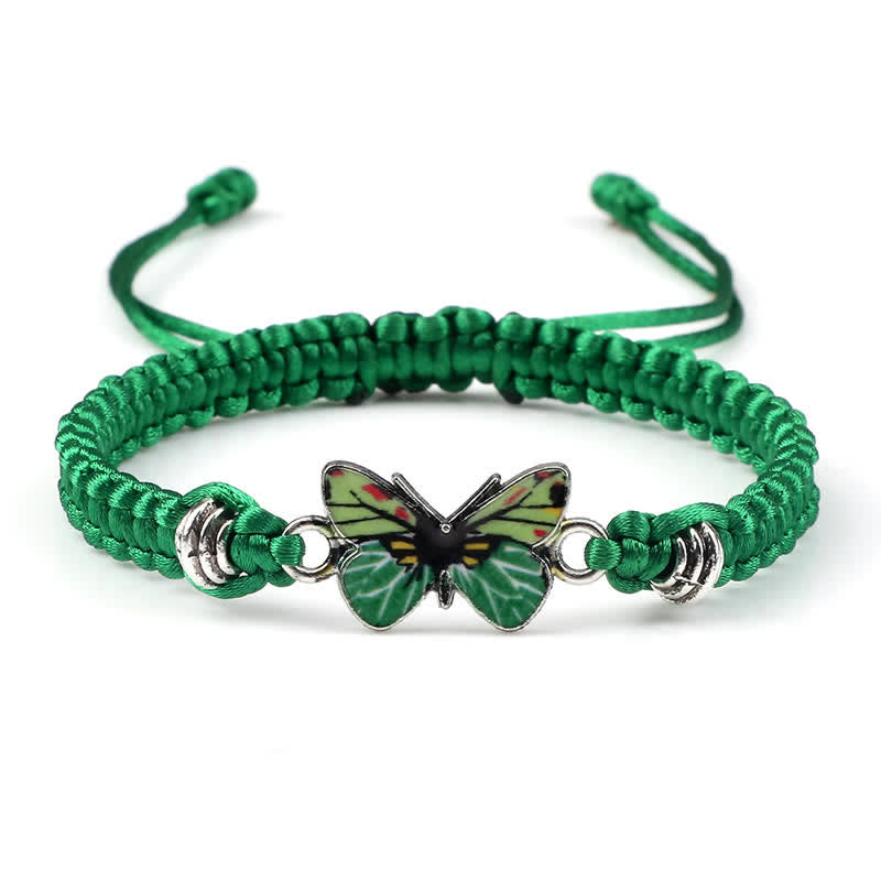 Pulsera con dije de mariposa y amor por la libertad de Mythstone