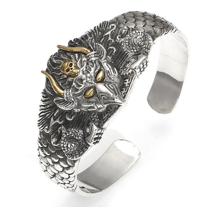 Mythstone Tibetan Garuda Bird Wisdom Protection Bracelet Bangle