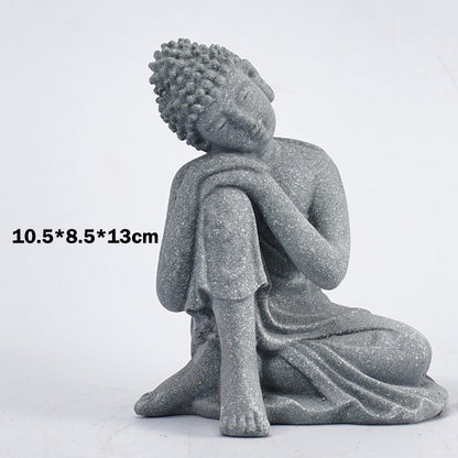 Mythstone Sitting Meditation Buddha Blessing Compassion Decoration