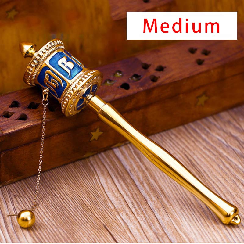 Mythstone Tibetan Prayer Wheel Six True Words Blessing Meditation Decoration