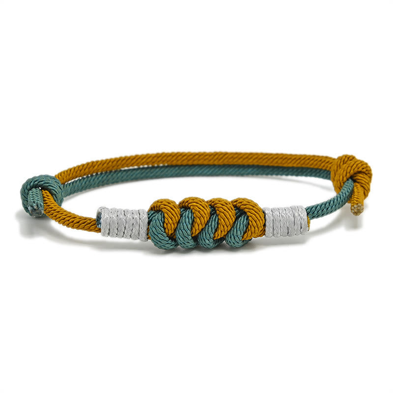 MythStone Simple Design King Kong Knot Strength Braid String Bracelet