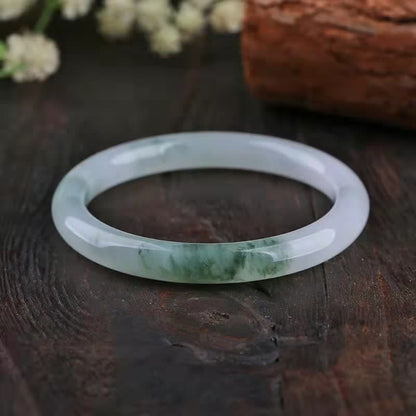 Mythstone Jade Abundance Luck Blessing Bracelet Bangle