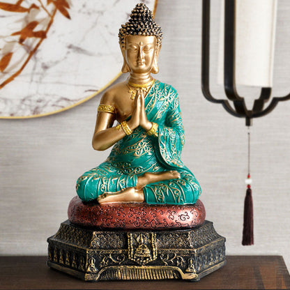 Mythstone Buddha Compassion Resin Statue Decoration